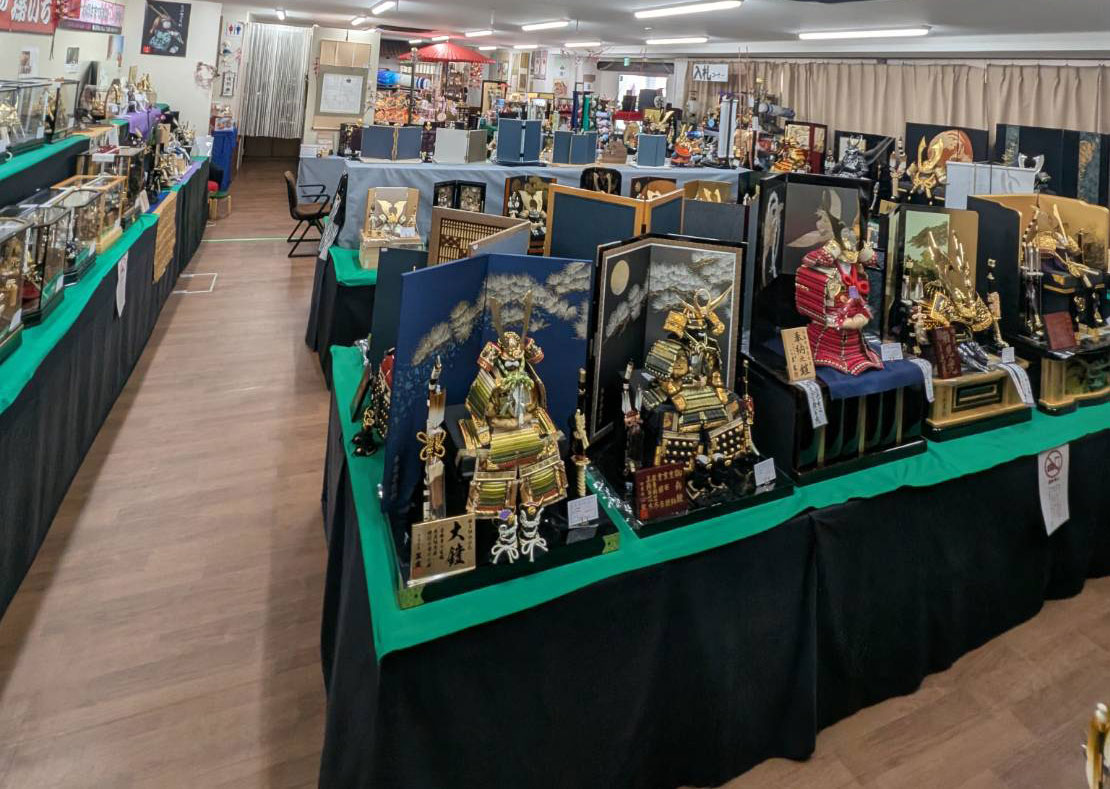 五月人形展示会(人形の孫いち)